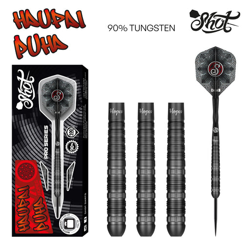 Shot Pro Series Haupai Puha 2.0 Steel Tip Dart Set