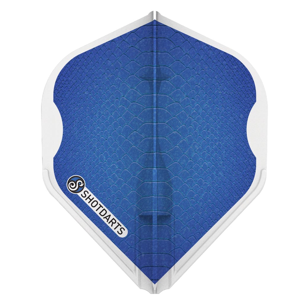 Shot L-Style EZ L1 Standard Shape Americana Gator Dart Flight Mixed (Red White,Blue) - view 3