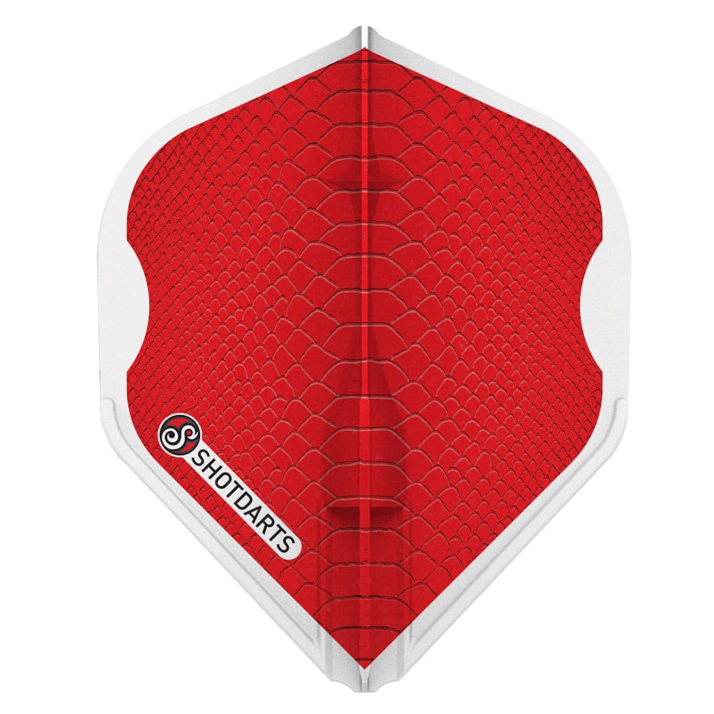 Shot L-Style EZ L1 Standard Shape Americana Gator Dart Flight Mixed (Red White,Blue) - view 2