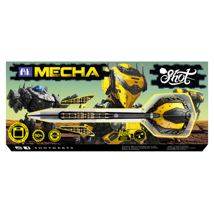 AI Mecha Steel Tip Dart Set-90% Tungsten Barrels