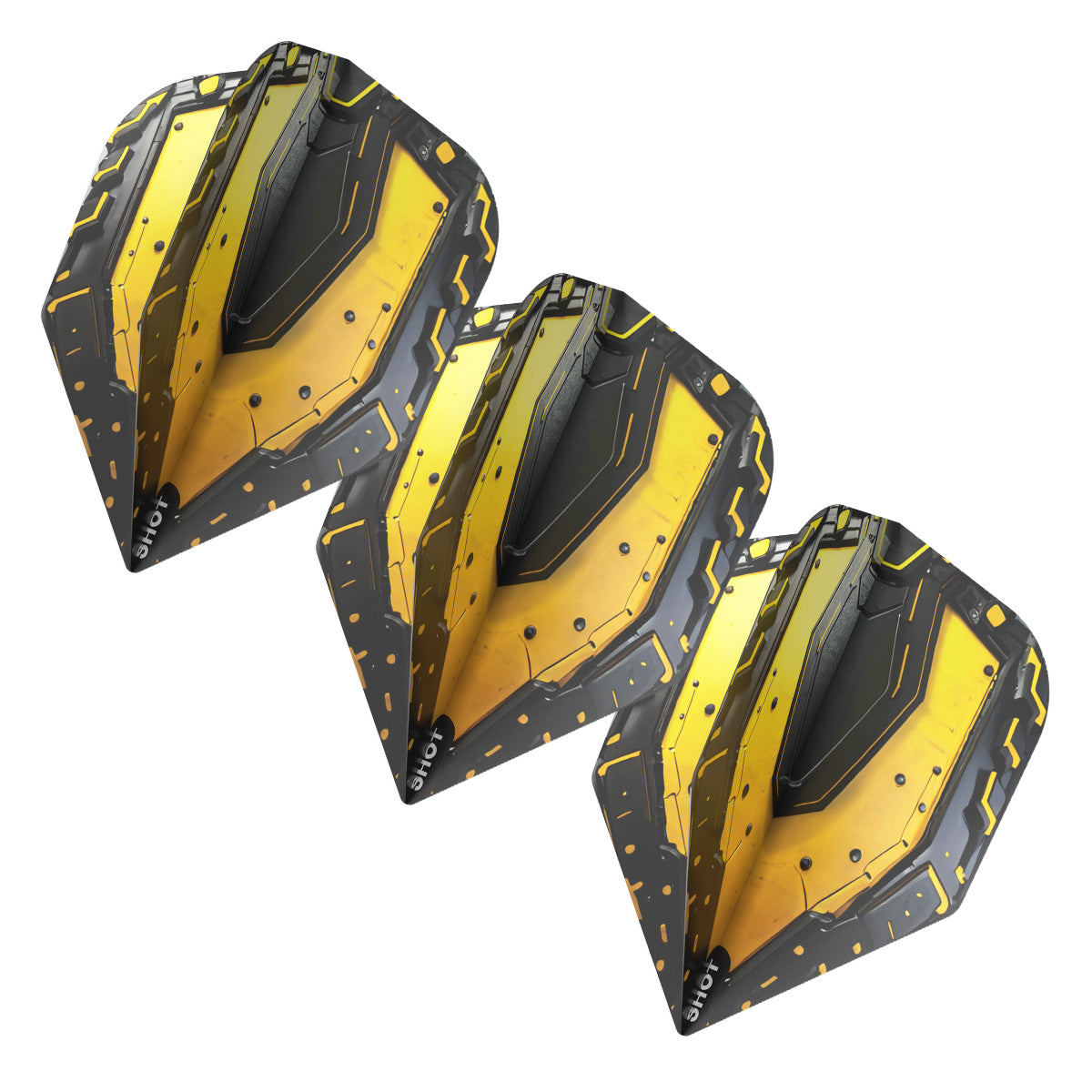 Shot Darts AI Mecha Dart Flight Set - Small Standard