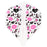 Fit Flight Love Struck Darts Flights - Standard Natural