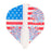 Fit Flight Freedom Fireworks Dart Flights - Standard