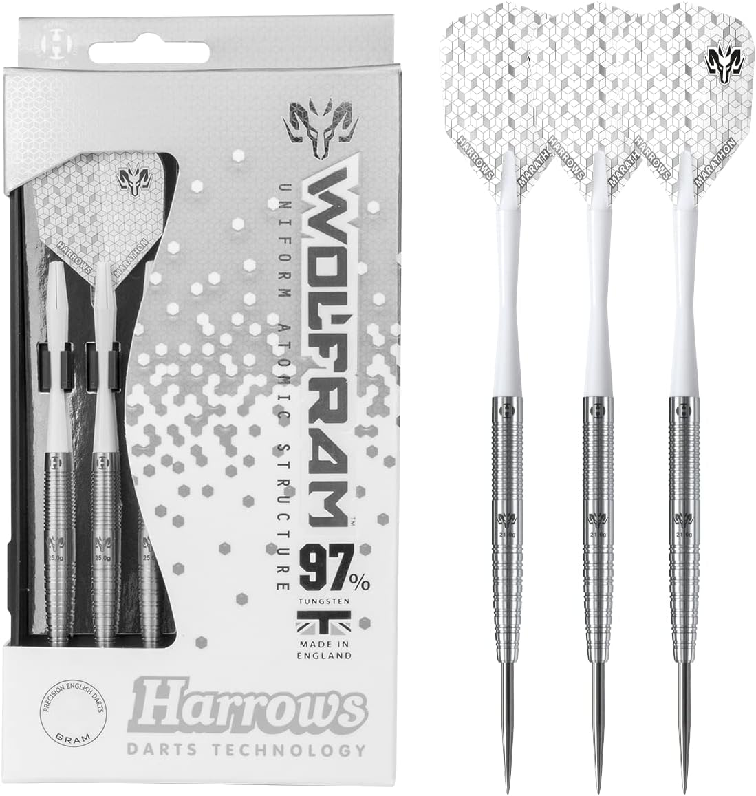 Harrows Darts Harrows Wolfram 97 Steel Tip Darts
