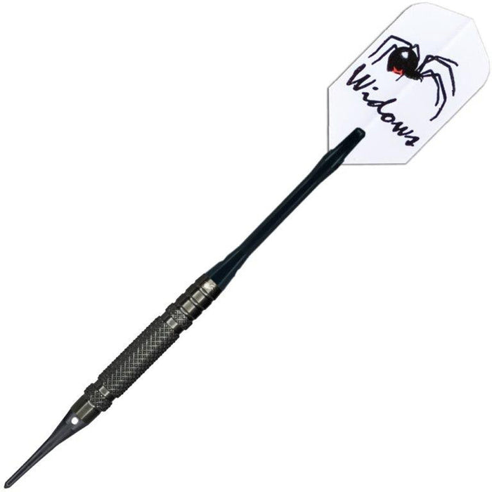 Laserdart Black Widow Soft Tip Dart #2 - 18gm Knurled