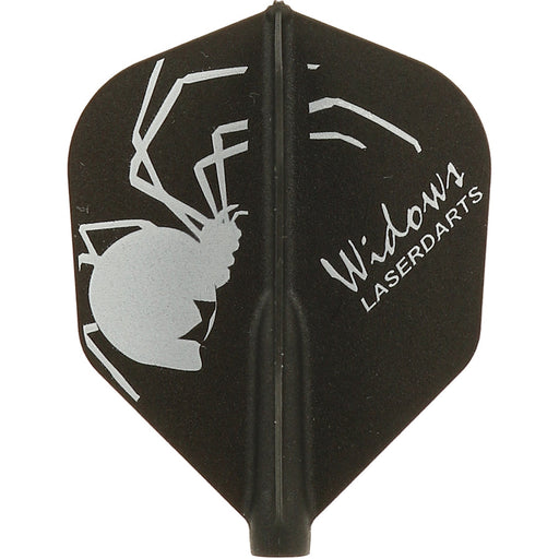 Laserdarts Fit Flight Black Widows Dart Flights - Shape
