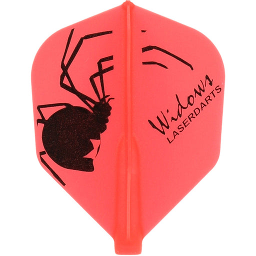 Laserdarts Fit Flight Red Widows Dart Flights - Shape