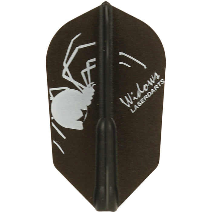 Laserdarts Fit Flight Black Widows Dart Flights - Slim