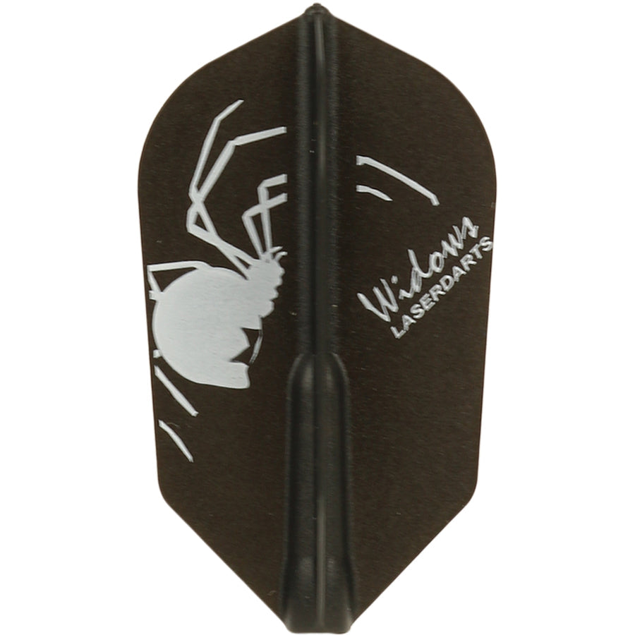 Laserdarts Fit Flight Black Widows Dart Flights - Slim