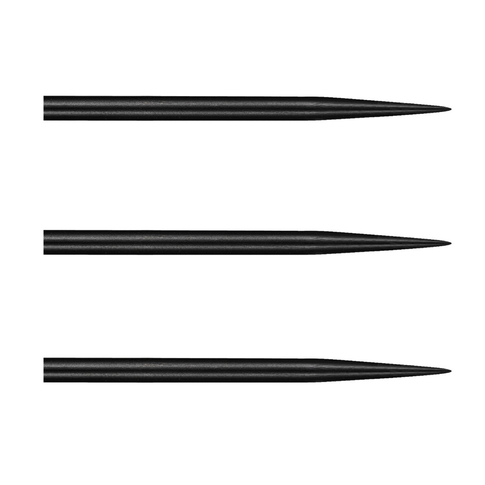 Black Steel Tip Dart Points-35mm