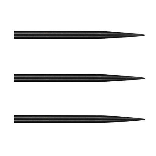 Black Steel Tip Dart Points-35mm