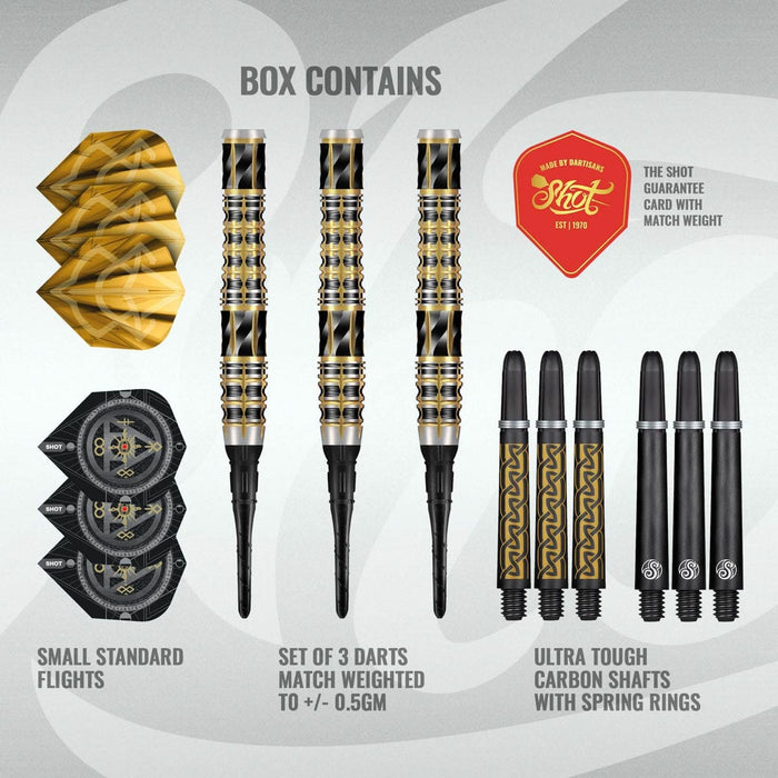 Alchemy Auro Soft Tip Dart Set-95% Tungsten Barrels