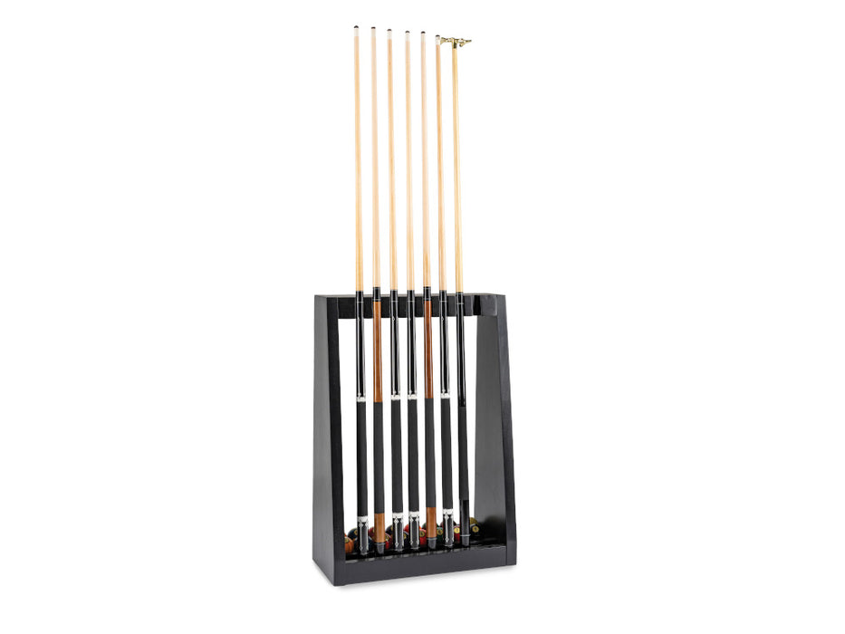 Angled Free Standing Billiard / Pool Cue Rack