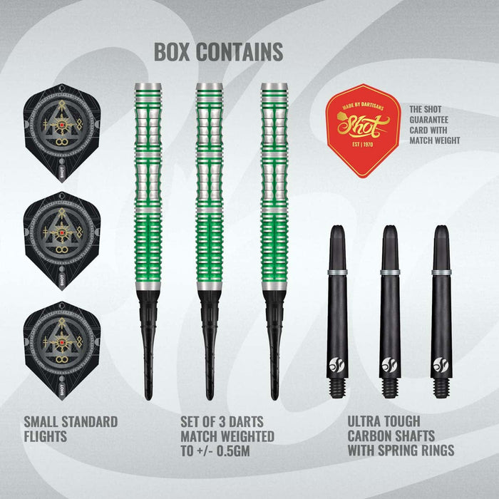 Alchemy Mythril Soft Tip Darts Set-90% Tungsten Barrels