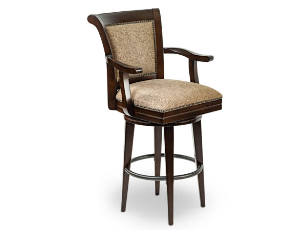 Deluxe Bar Stool With Back