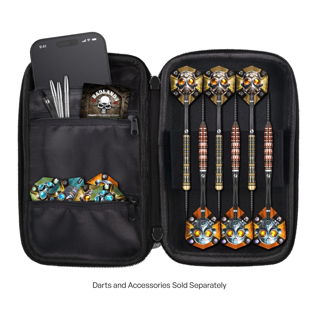 Badlands Tactical Darts Case-Two Set Dart Wallet-Green
