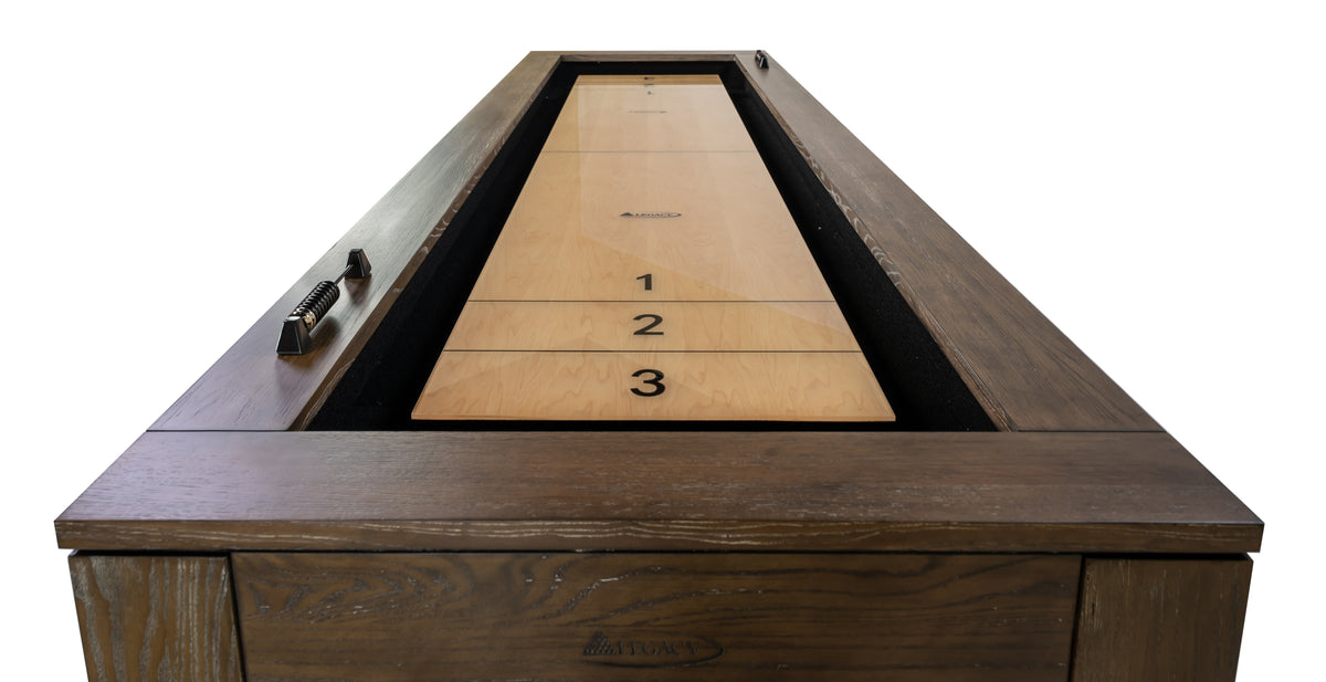 Baylor 12 Ft Shuffleboard - Rustic Series