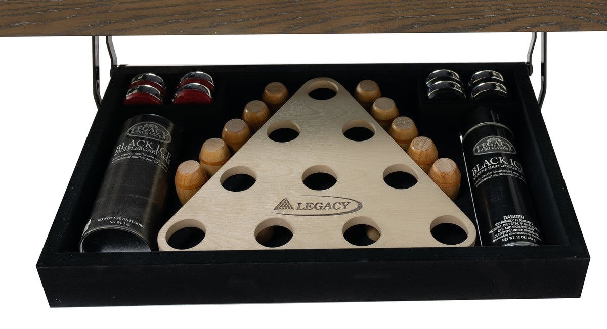 Baylor 9 Ft Shuffleboard - Rustic Series