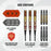 Goths Alaric Soft Tip Dart Set - 95% Tungsten Barrels