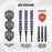 Goths Visara Soft Tip Dart Set - 90% Tungsten Barrels