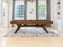 Imperial Brevik 8' pool table, solid walnut, camel cloth