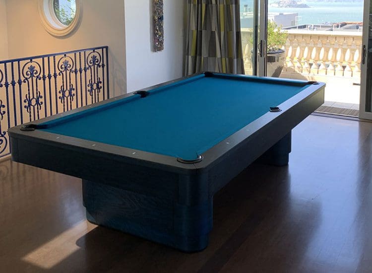 Bridgeport pool table by Golden West Billiards