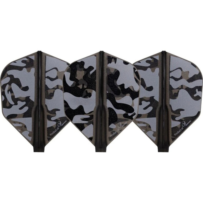 Fit Flight Signature Dart Flights - Liquid Camo B - Shape