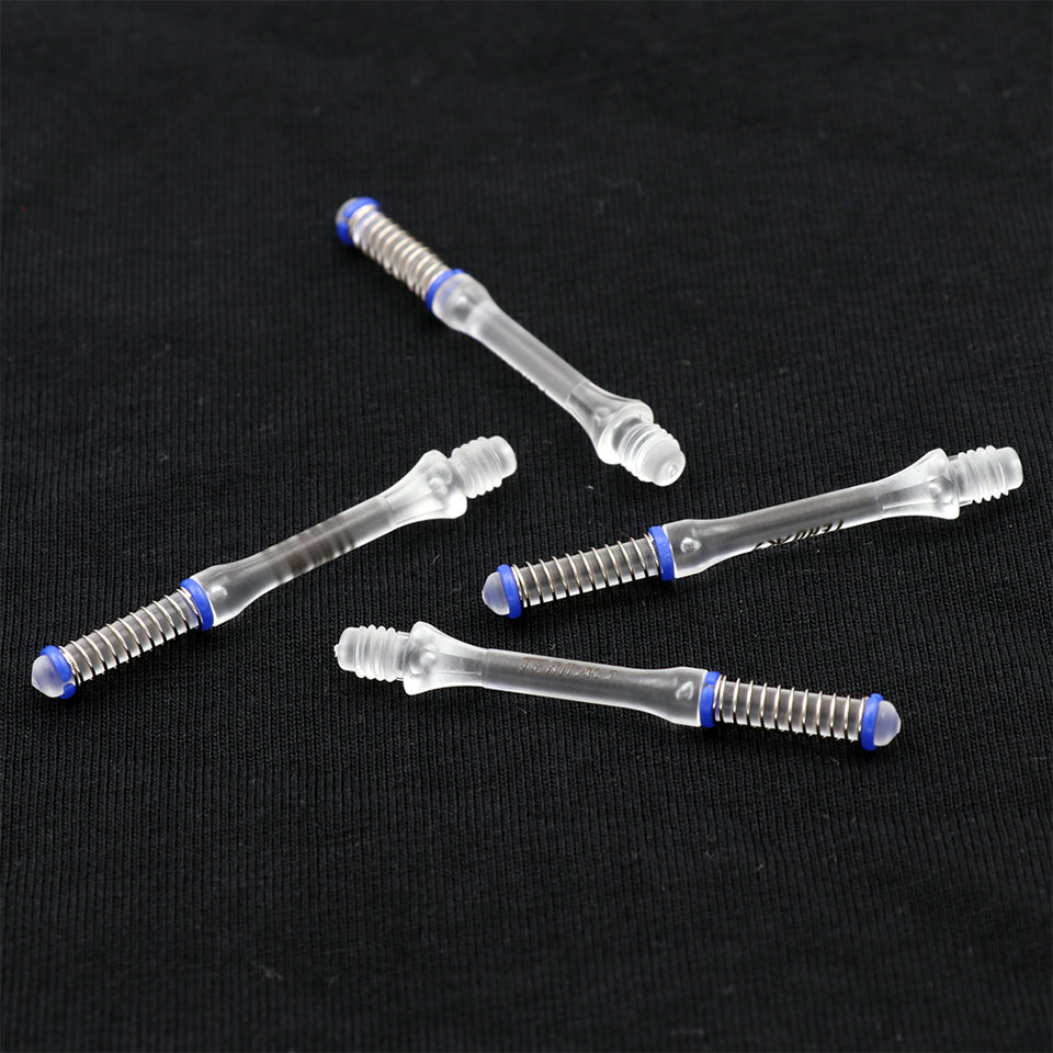 Cuesoul Tero AK7 Slim Dart Shafts - D 37mm Ice