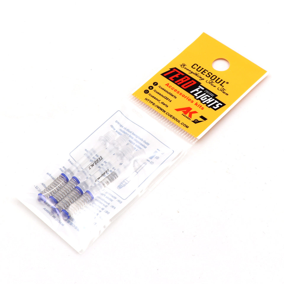Cuesoul Tero AK7 Slim Dart Shafts - D 37mm Ice