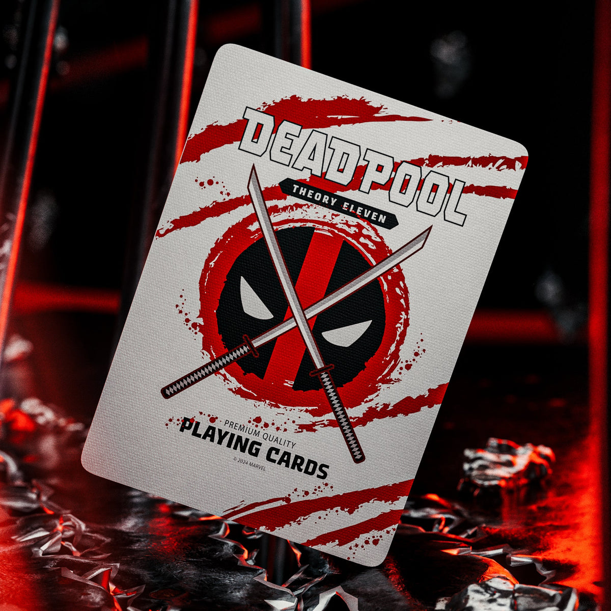 Theory 11 Deadpool Playing Cards