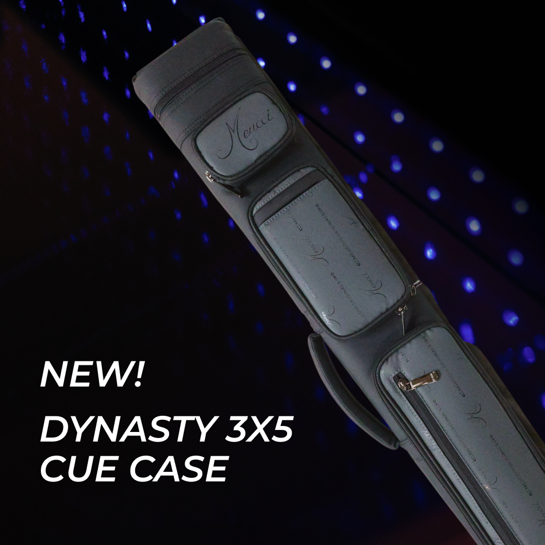 Meucci Dynasty 3x5 Hard Pool Cue Case