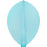 Fit Flight Dart Flights - Teardrop Light Blue