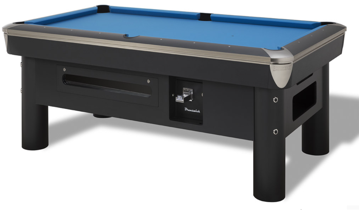 Brunswick GCc (Gold Crown Coin) Billiard Table