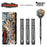 Gnarly Shredda Soft Tip Dart Set-90% Tungsten Dart Barrels