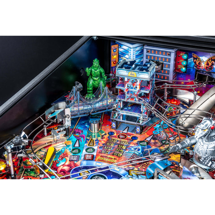 Used Godzilla Premium Pinball Machine by Stern