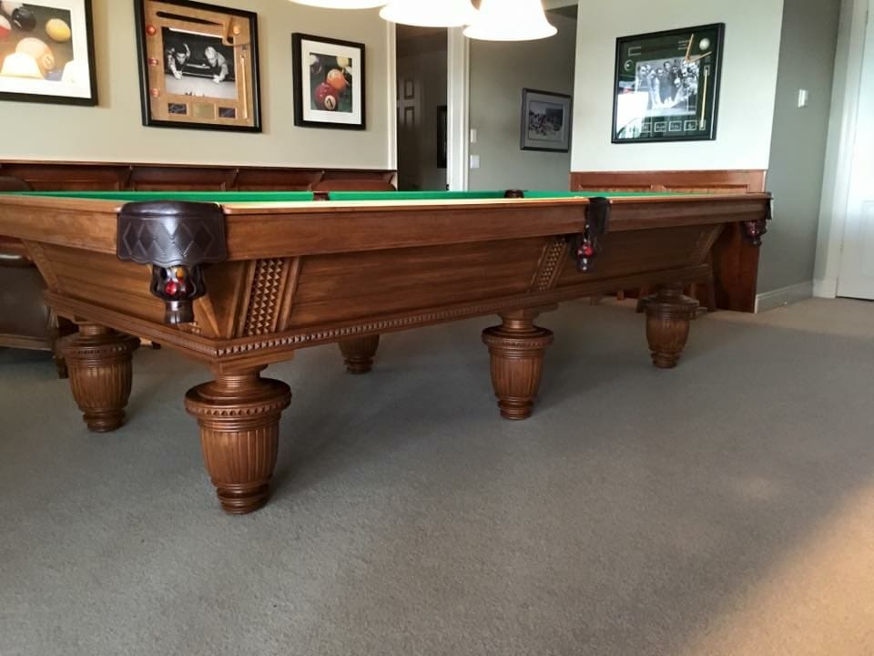 Union League pool table by Golden West Billiards