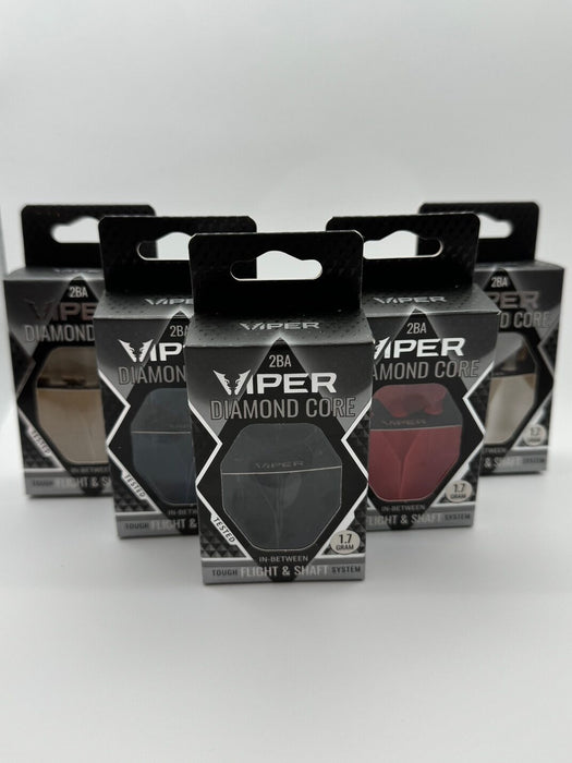 Viper Diamond Core Integrated Dart Flight and Shaft – Clear