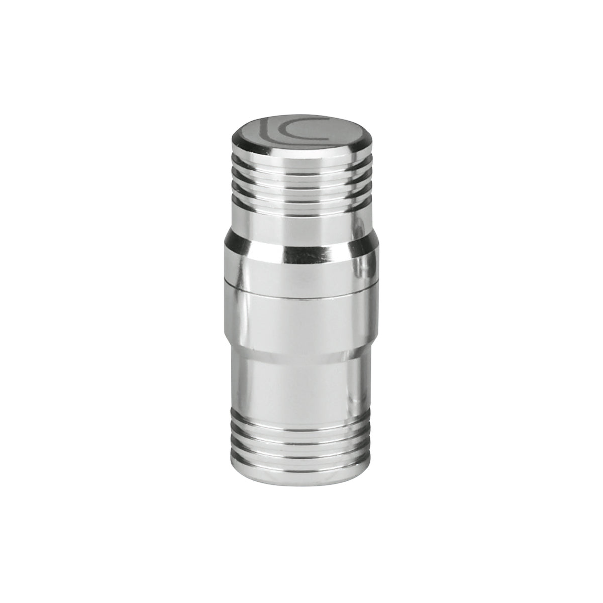 JPA-LCSV Light Aluminum Joint Protector LH Logo - Silver