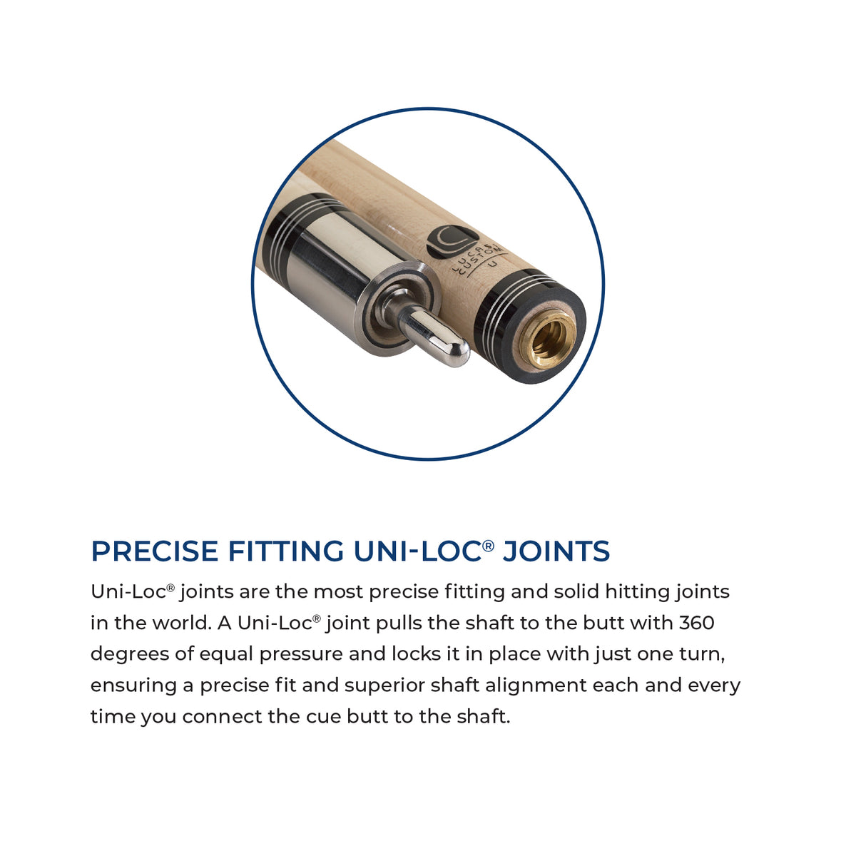 LHC17 Lucasi Hybrid Pool Cue - view 4