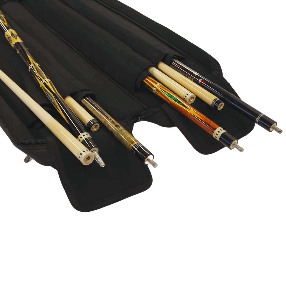 Meucci Dynasty 4x8 Butterfly Pool Cue Case - image 3