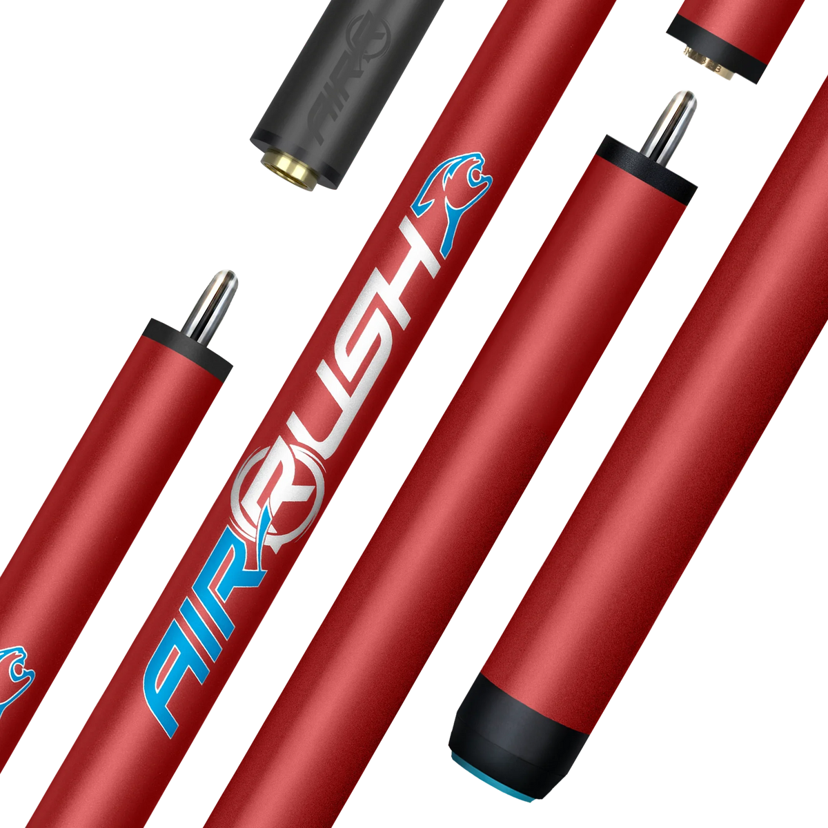 Predator Air Rush Red Jump Cue - No Wrap