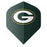 NFL Official Green Bay Packers Dart Flights - Standard