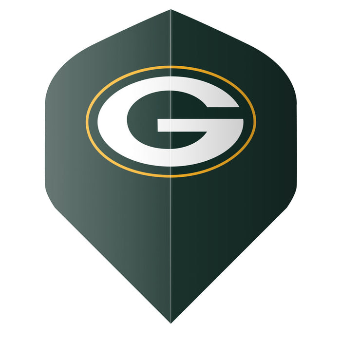 NFL Official Green Bay Packers Dart Flights - Standard
