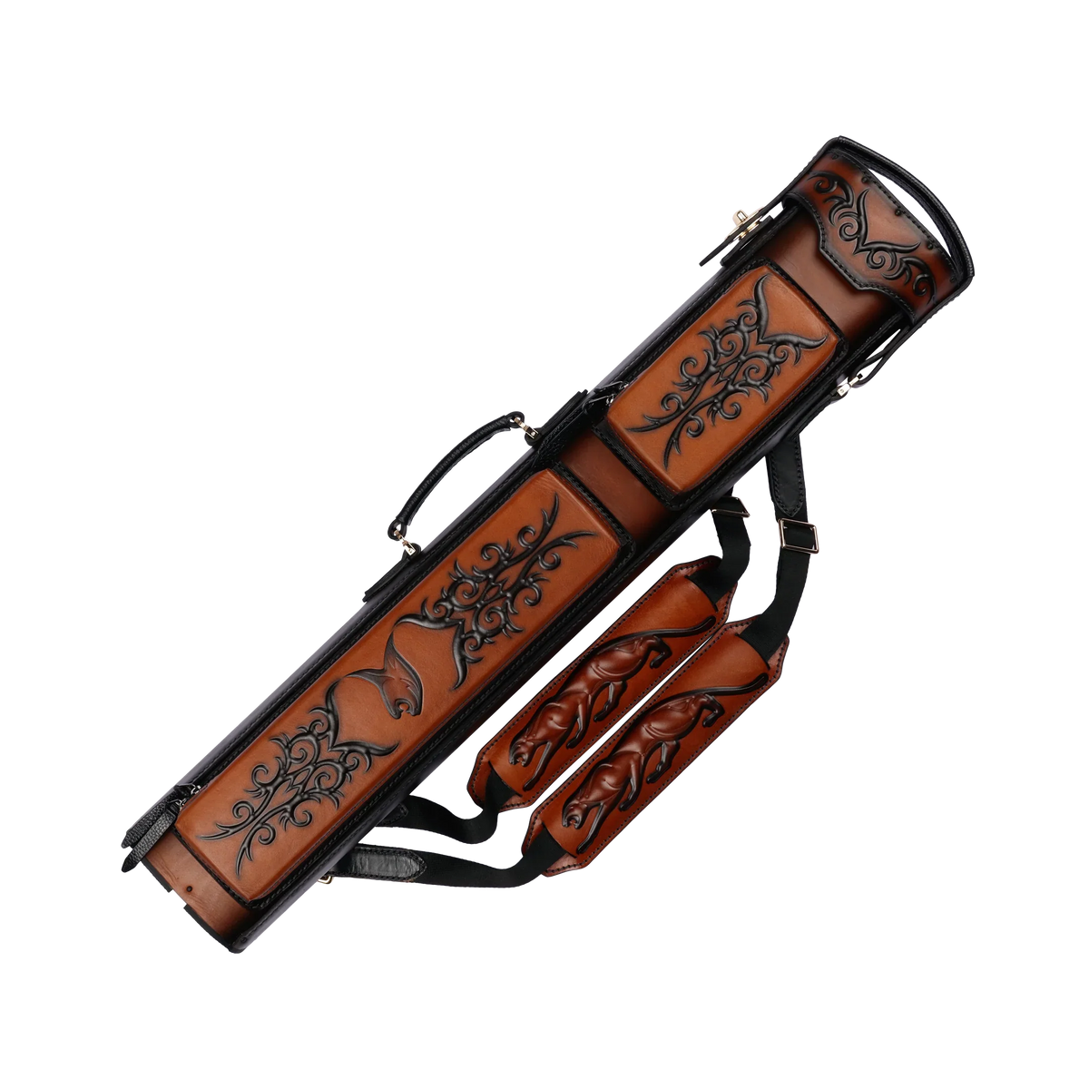 Predator Volturi Limited Edition Leather 3x6 Hard Cue Case - Brown