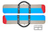 Delta Colorful 2x4 Case (036-001-3)