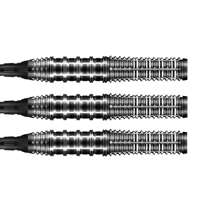Gnarly Rippah Soft Tip Dart Set-90% Tungsten Dart Barrels