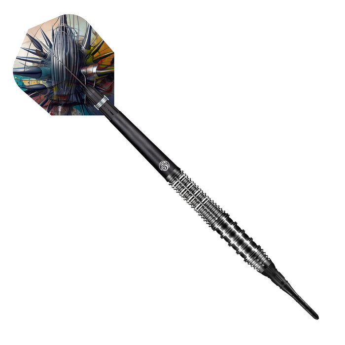 Gnarly Rippah Soft Tip Dart Set-90% Tungsten Dart Barrels