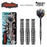 Gnarly Rippah Soft Tip Dart Set-90% Tungsten Dart Barrels