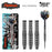 Gnarly Rippah Steel Tip Dart Set-90% Tungsten Dart Barrels