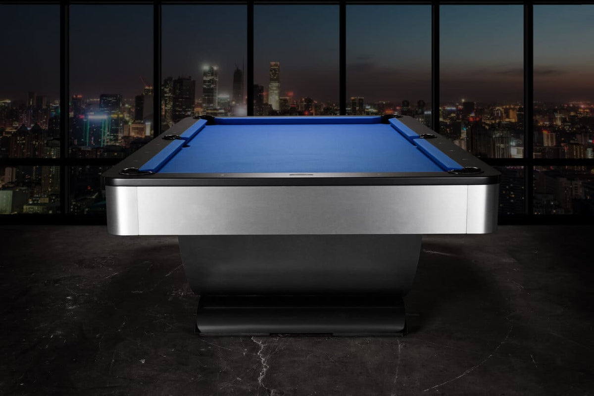 Reverse Rainbow pool table by Golden West Billiards